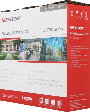 Видеорегистратор наблюдения Hikvision DS-7764NI-M4