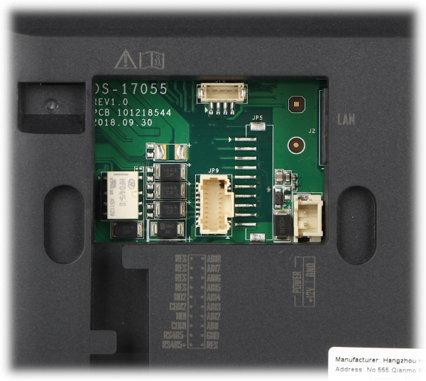 Видеодомофон Hikvision DS-KH6320-WTE1 белый