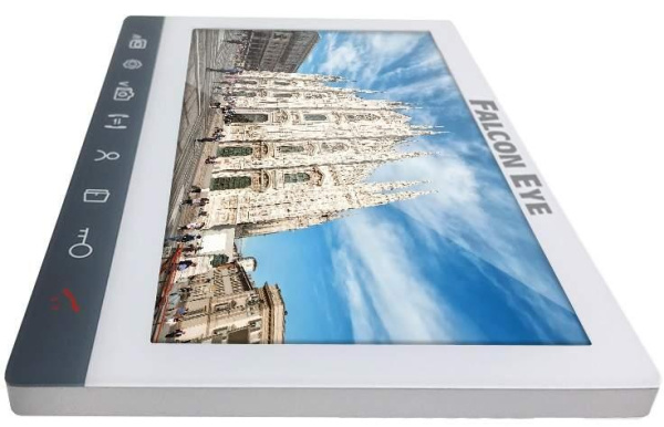 Видеодомофон Falcon Eye Milano Plus HD белый