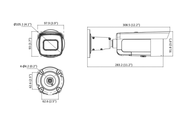 Камера видеонаблюдения Hikvision DS-2CD2683G2-IZS