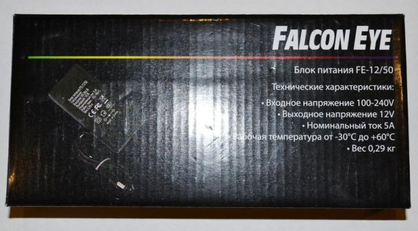 Блок питания для камер видеонаблюдения Falcon Eye FE-12/50