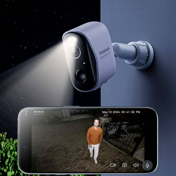 Камера видеонаблюдения Baseus Security N1 Plus S0TZ00 White (S0TZ002130)