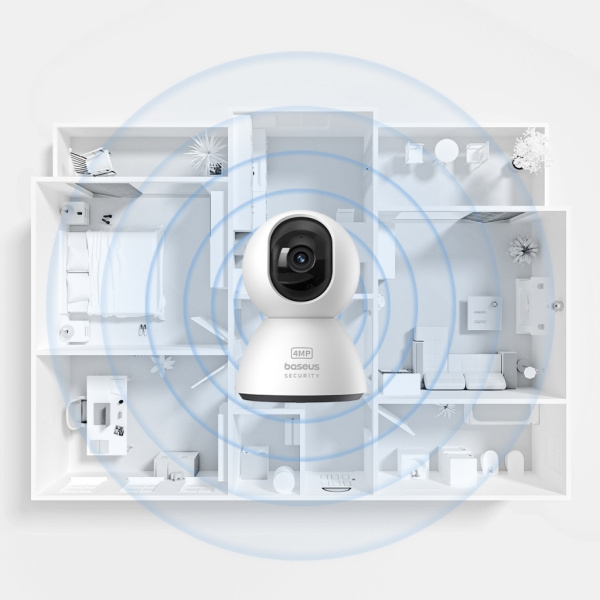 Камера видеонаблюдения Baseus Security P1 S0TV01 White (S0TV012132)