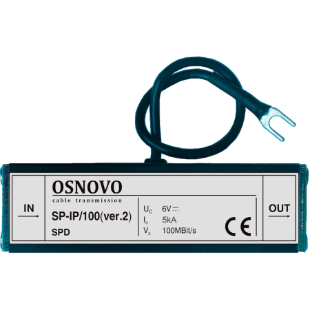 Грозозащита Osnovo SP-IP/100 VER2